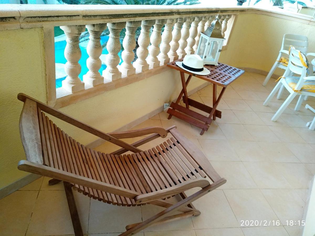 Estupendo Apartamento En Primera Linea De Playa Y Con Vistas Al Mar Dénia Exterior foto